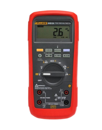FLUKE 28 II EX IP67 INTRINSICALLY SAFE INDUSTRIAL MULTIMETER