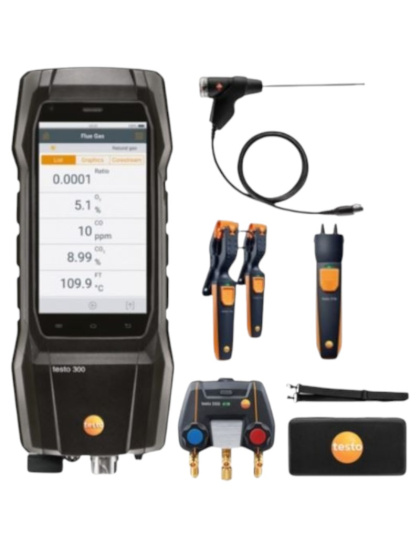 TESTO 300+ Flue Gas Analyser: The Ultimate Smart Heat Pump Solution